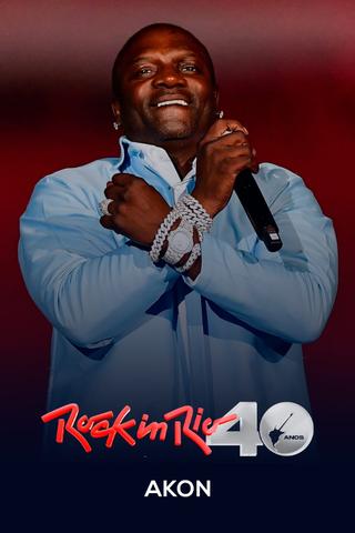 Akon: Rock in Rio 2024 poster