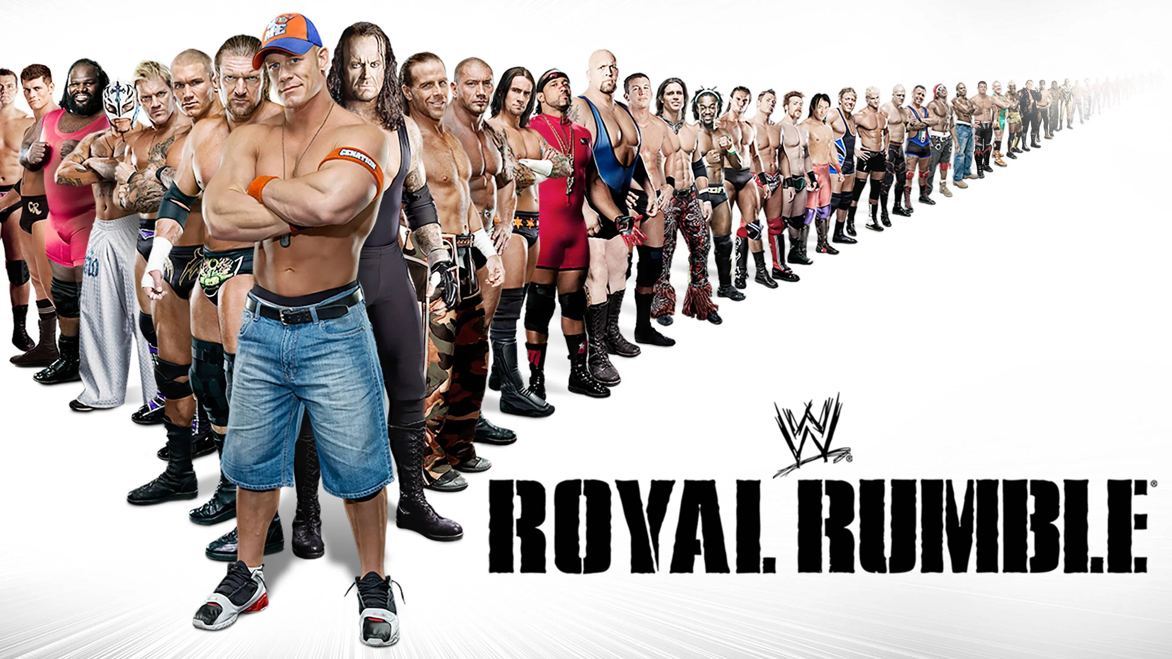 WWE Royal Rumble 2010 backdrop