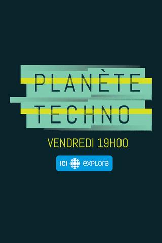 Planète techno poster