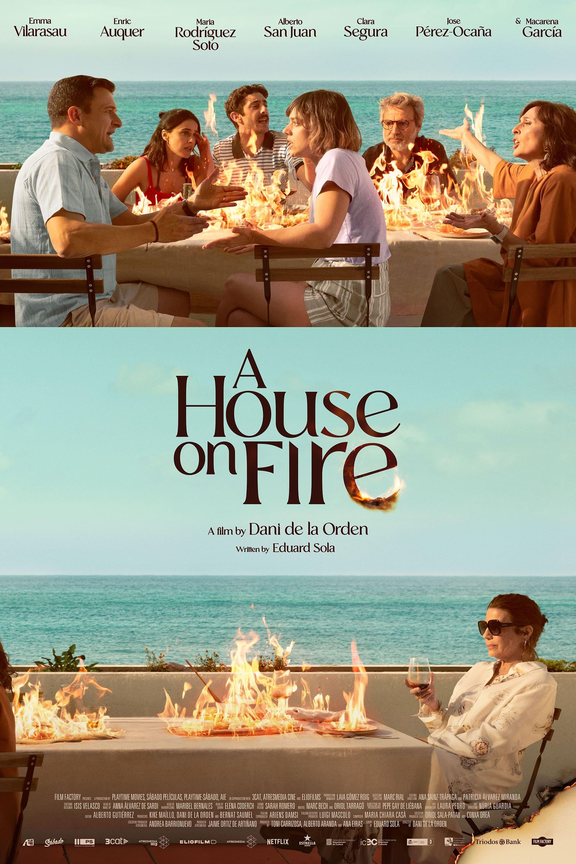 A House On Fire poster