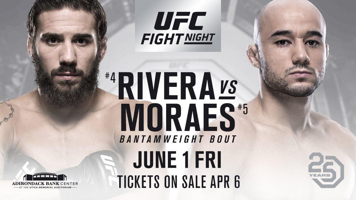 UFC Fight Night 131: Rivera vs. Moraes backdrop