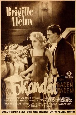 Skandal in Baden-Baden poster