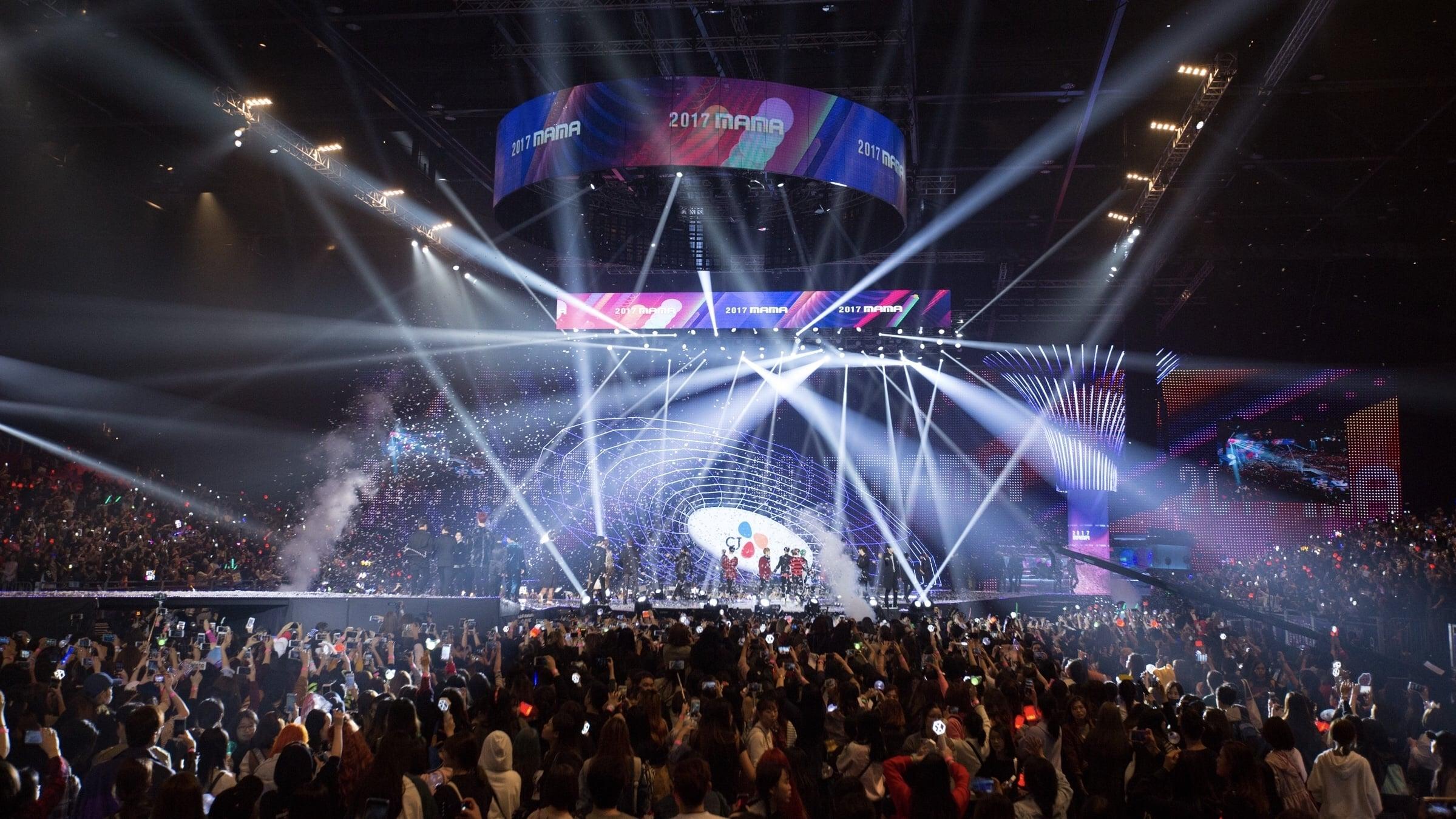 Mnet Asian Music Awards backdrop