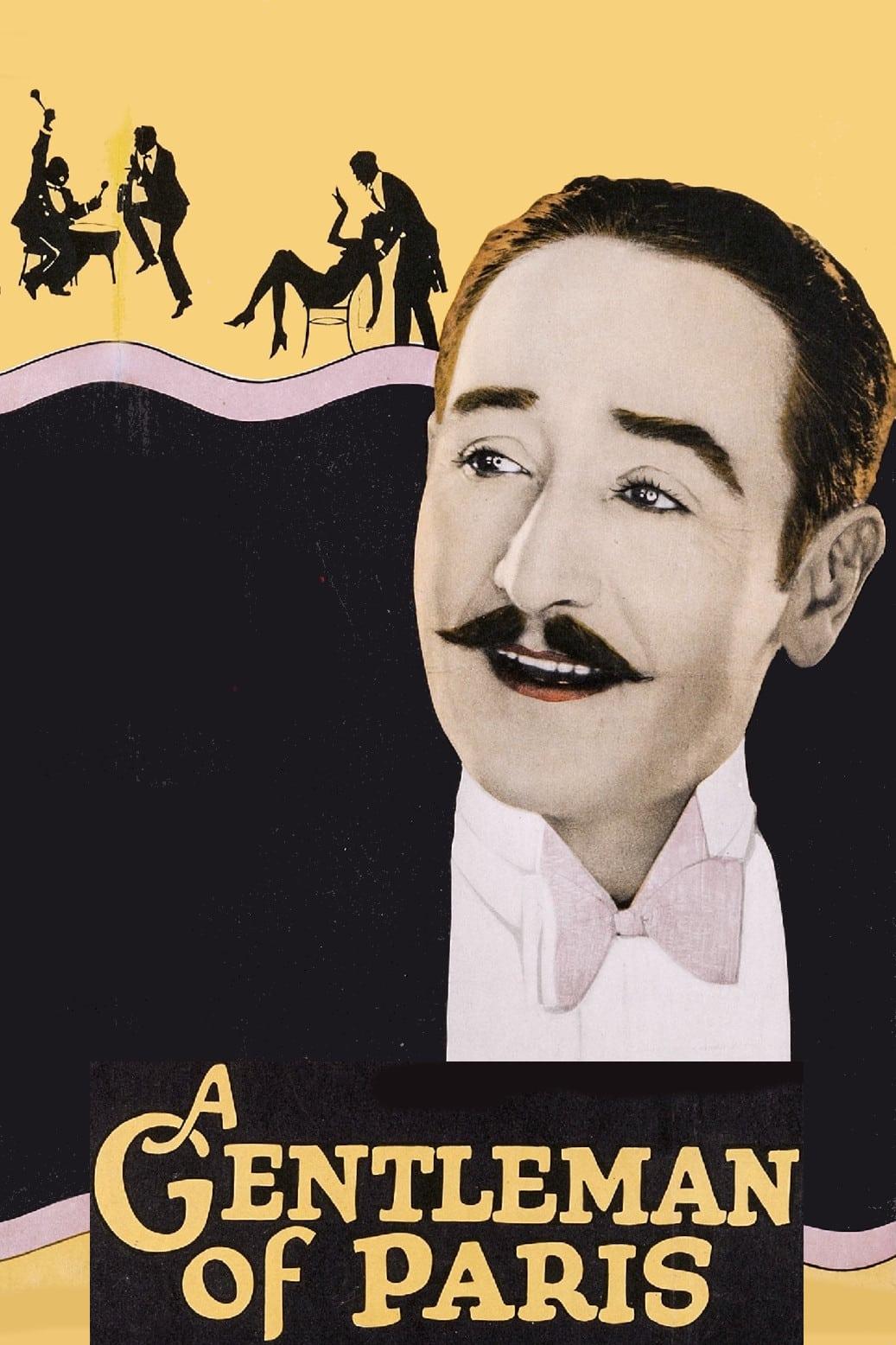 A Gentleman of Paris poster