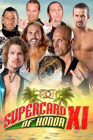 ROH: Supercard of Honor XI poster