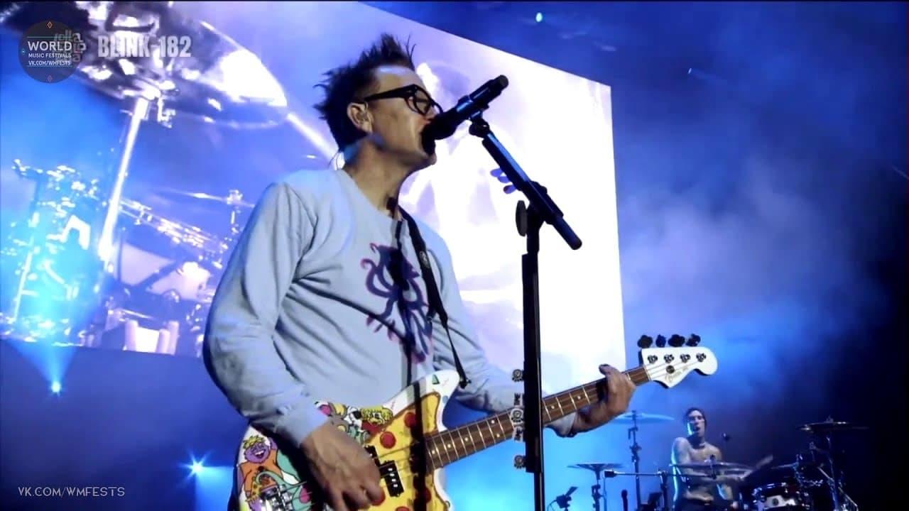 Blink-182 live at Lollapalooza 2024 - Chicago, USA backdrop