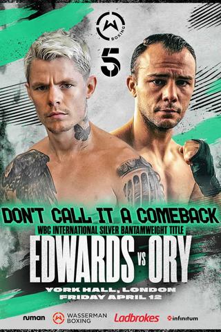 Charlie Edwards vs. Georges Ory poster