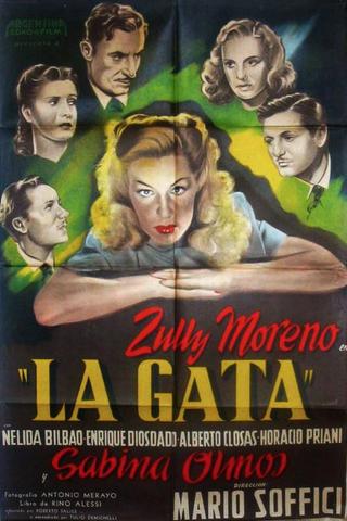 La gata poster