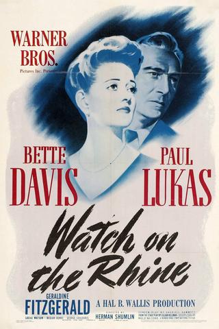 Watch on the Rhine poster