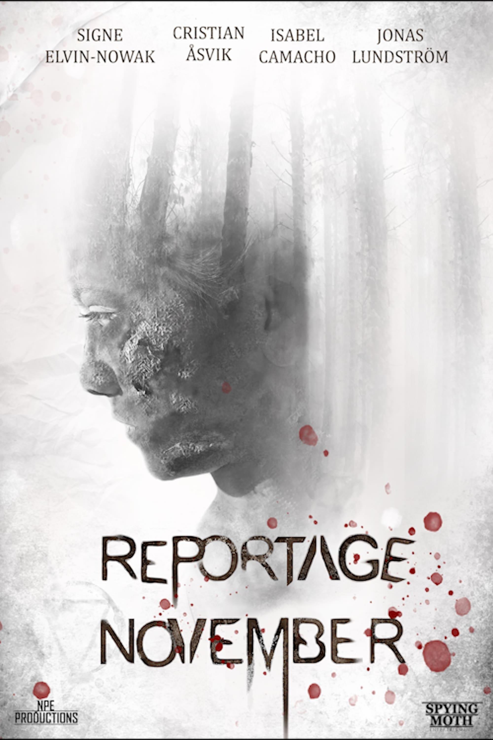 Reportage November poster