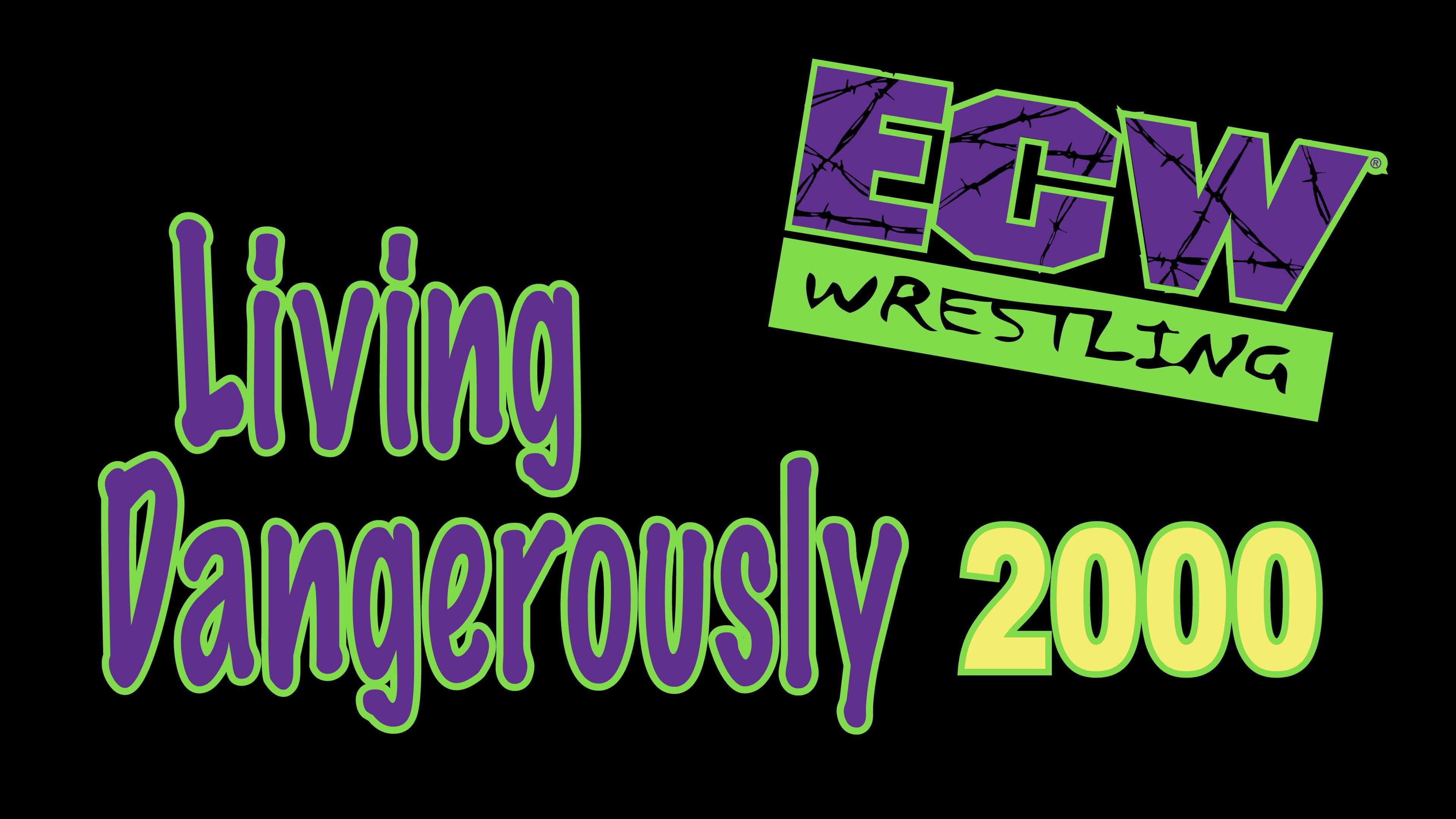 ECW Living Dangerously 2000 backdrop