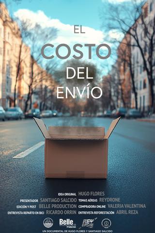 El costo del envío poster