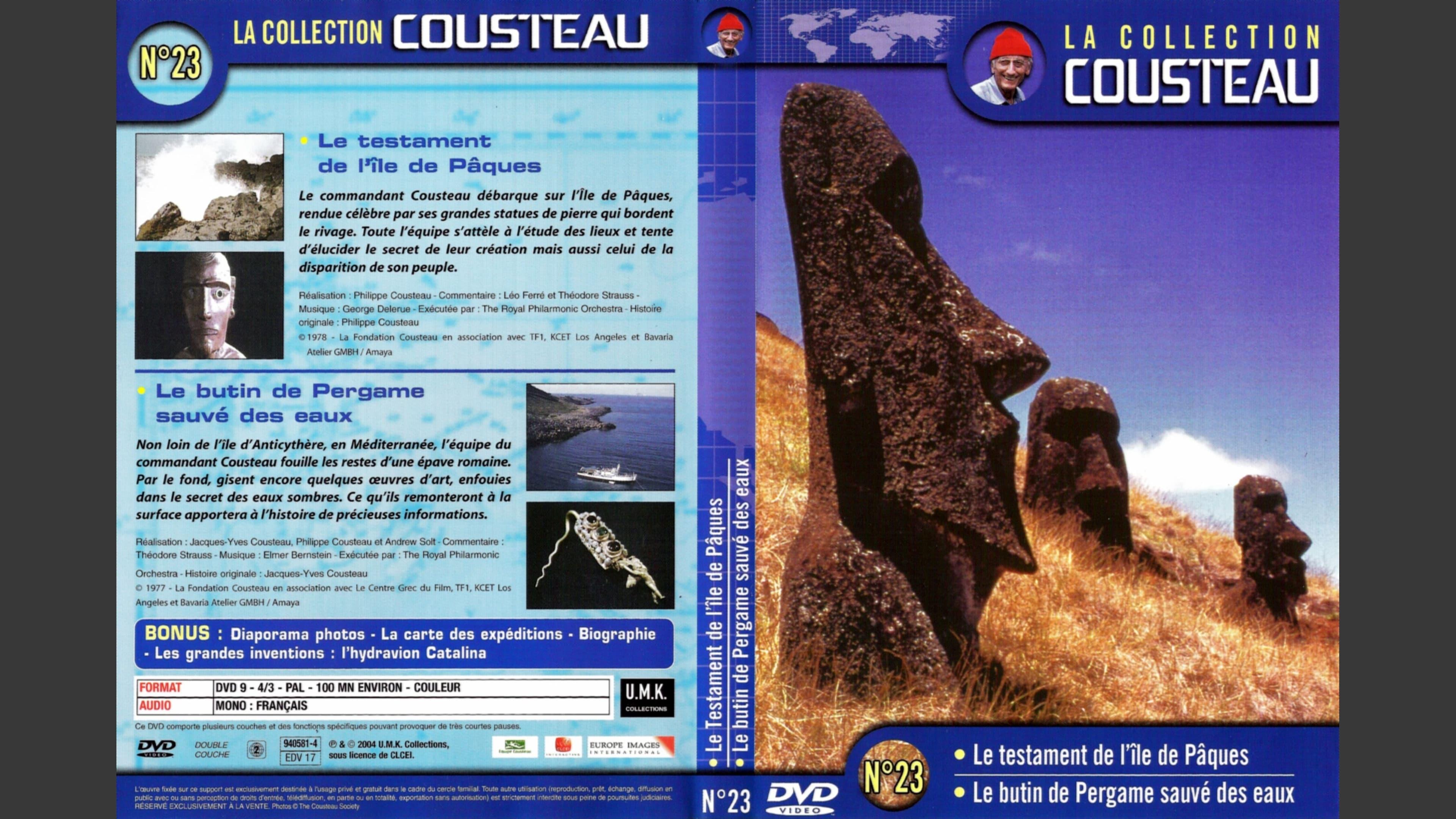 The Cousteau Collection N°23-1 | The Easter Island Testament backdrop