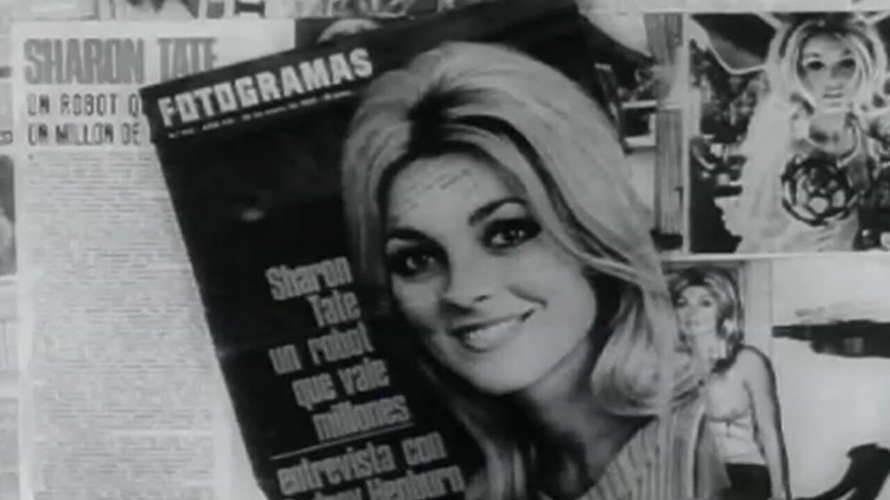 All Eyes on Sharon Tate backdrop