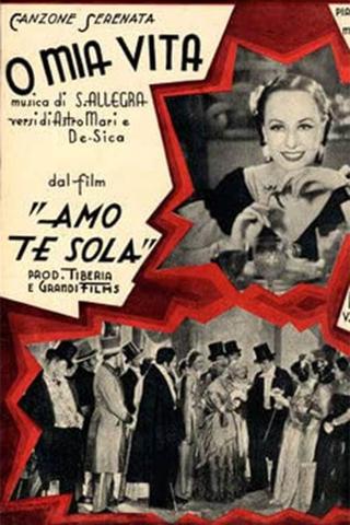 Amo te sola poster