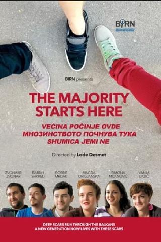 The Majority Starts Here poster