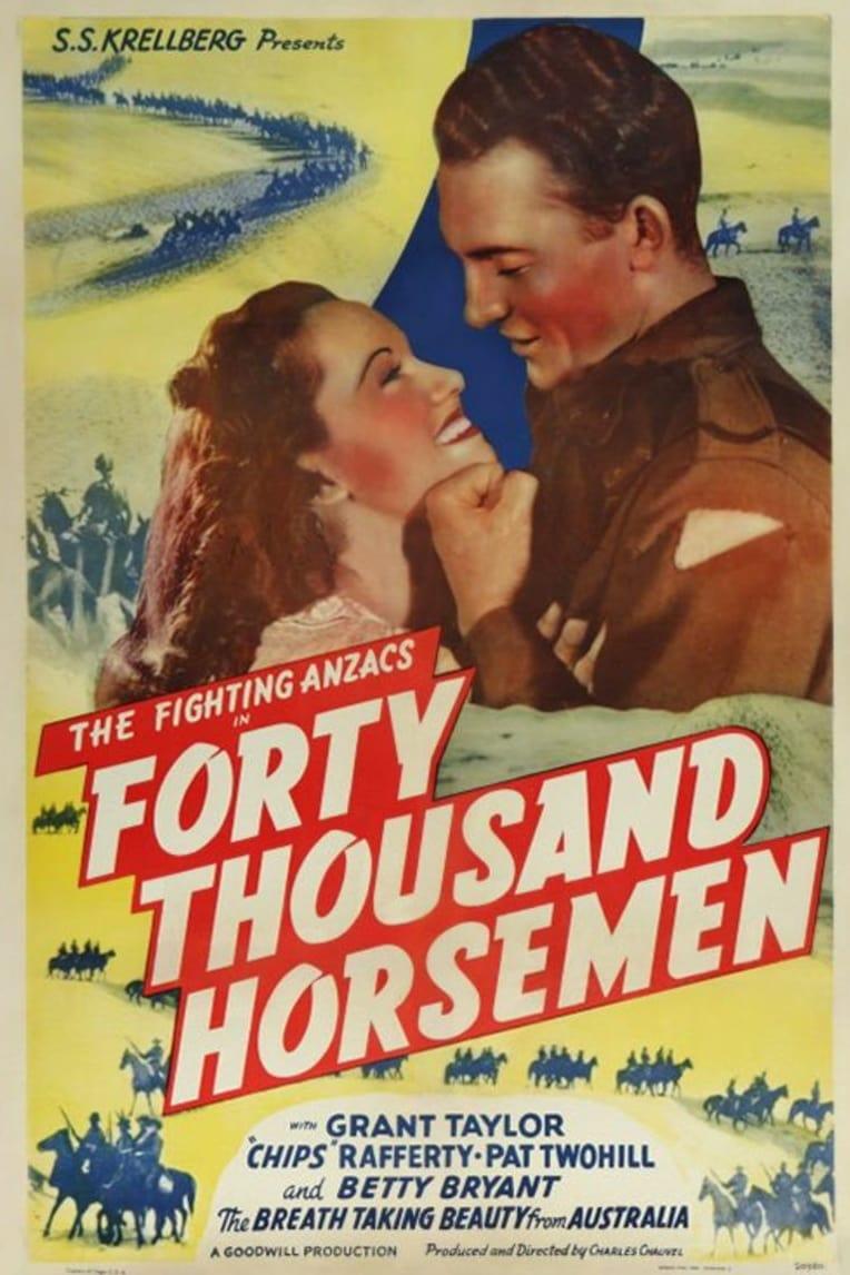 40,000 Horsemen poster