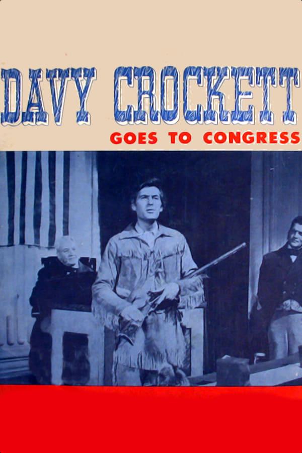 Davy Crockett Goes to Congress poster