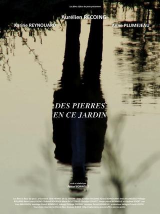 Des pierres en ce jardin poster