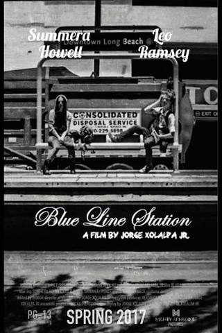 Blue Line Station poster