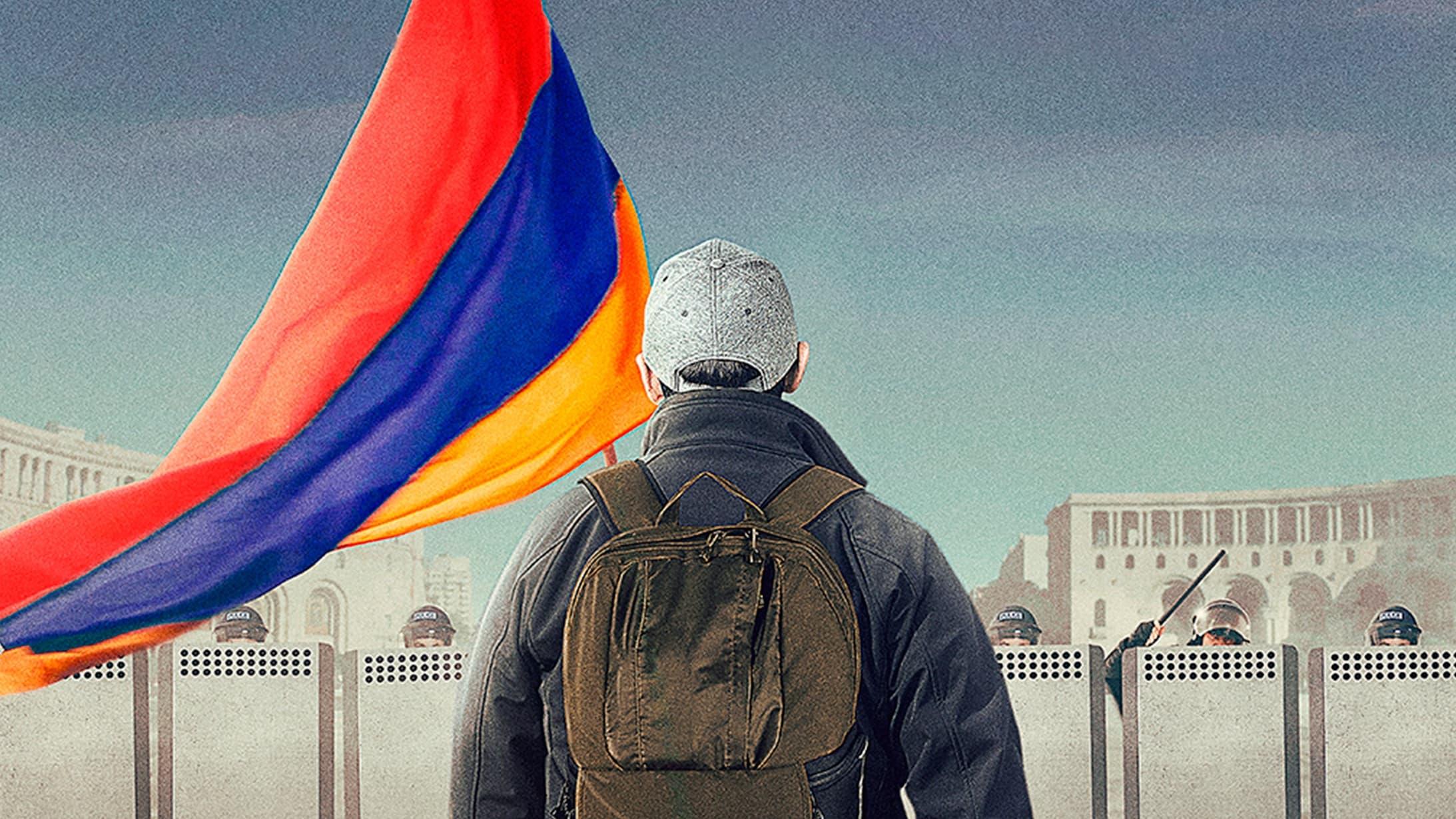 Serzh Sargsyan backdrop