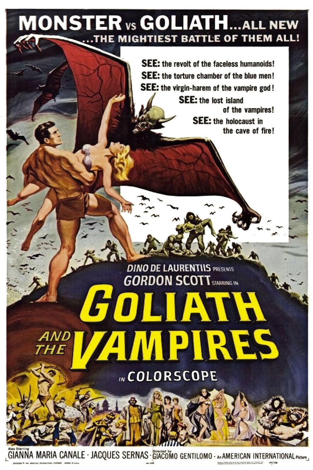 Goliath and the Vampires poster