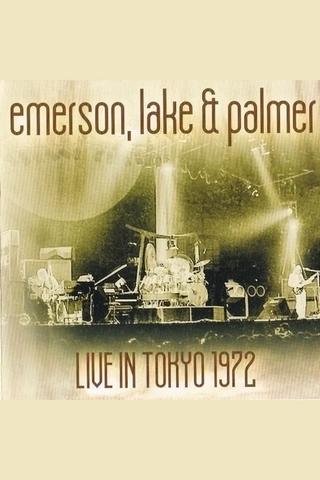 Emerson, Lake & Palmer ‎- Live In Tokyo 1972 poster