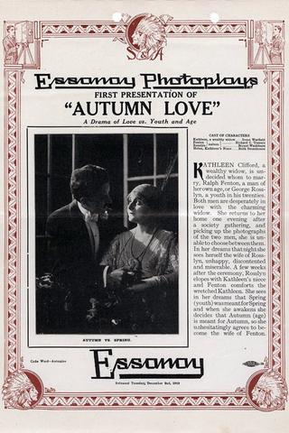Autumn Love poster