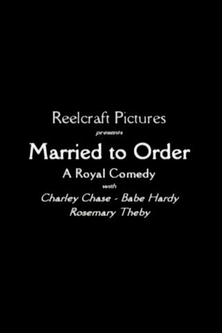 Married to Order poster