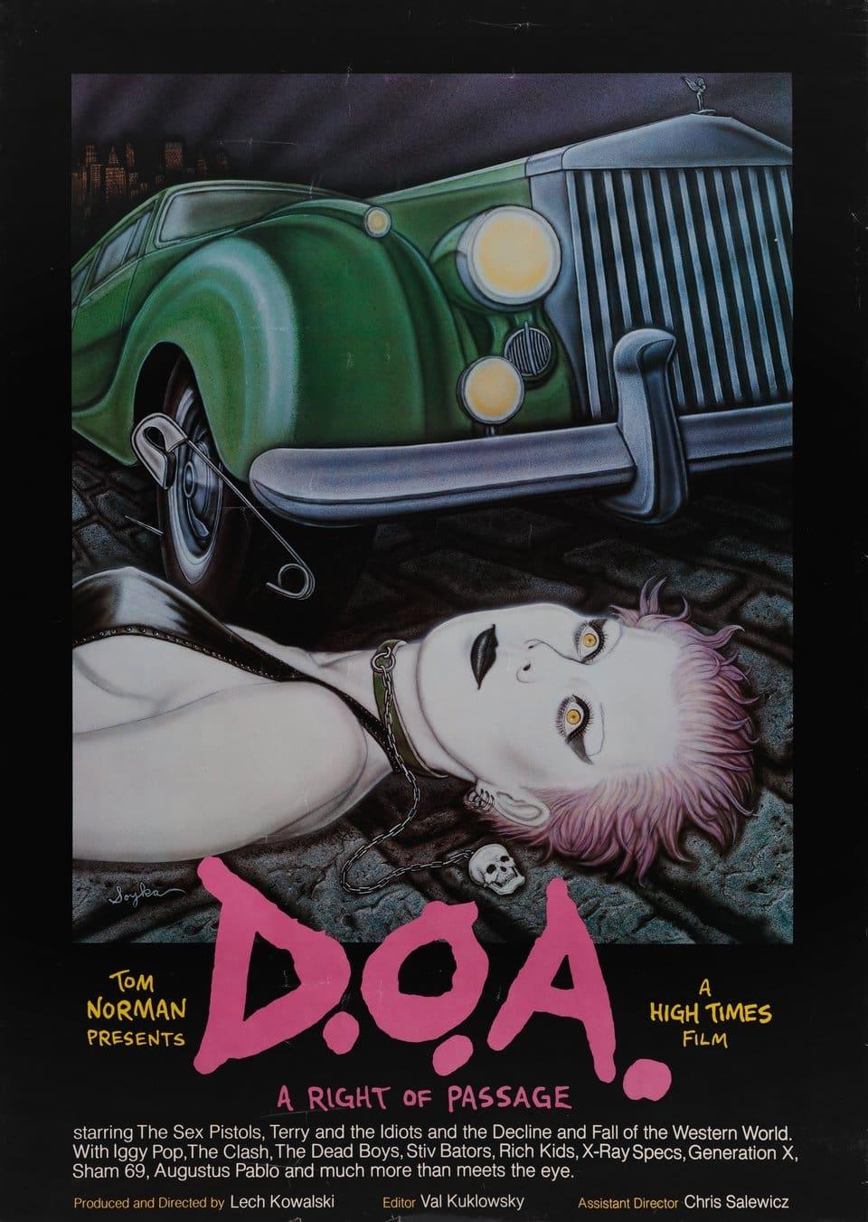 D.O.A. poster