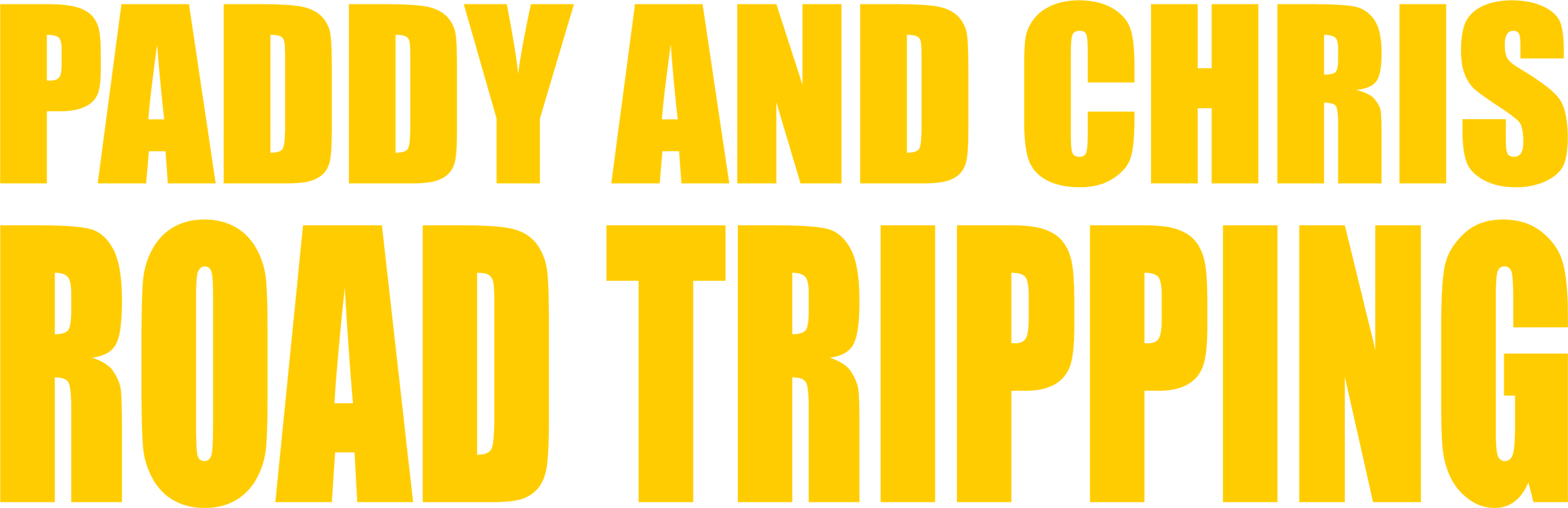 Paddy and Chris: Road Tripping logo