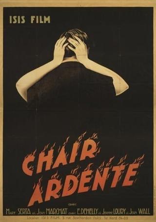 Burning chair poster