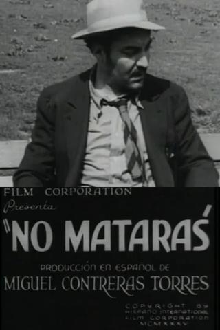 No matarás poster