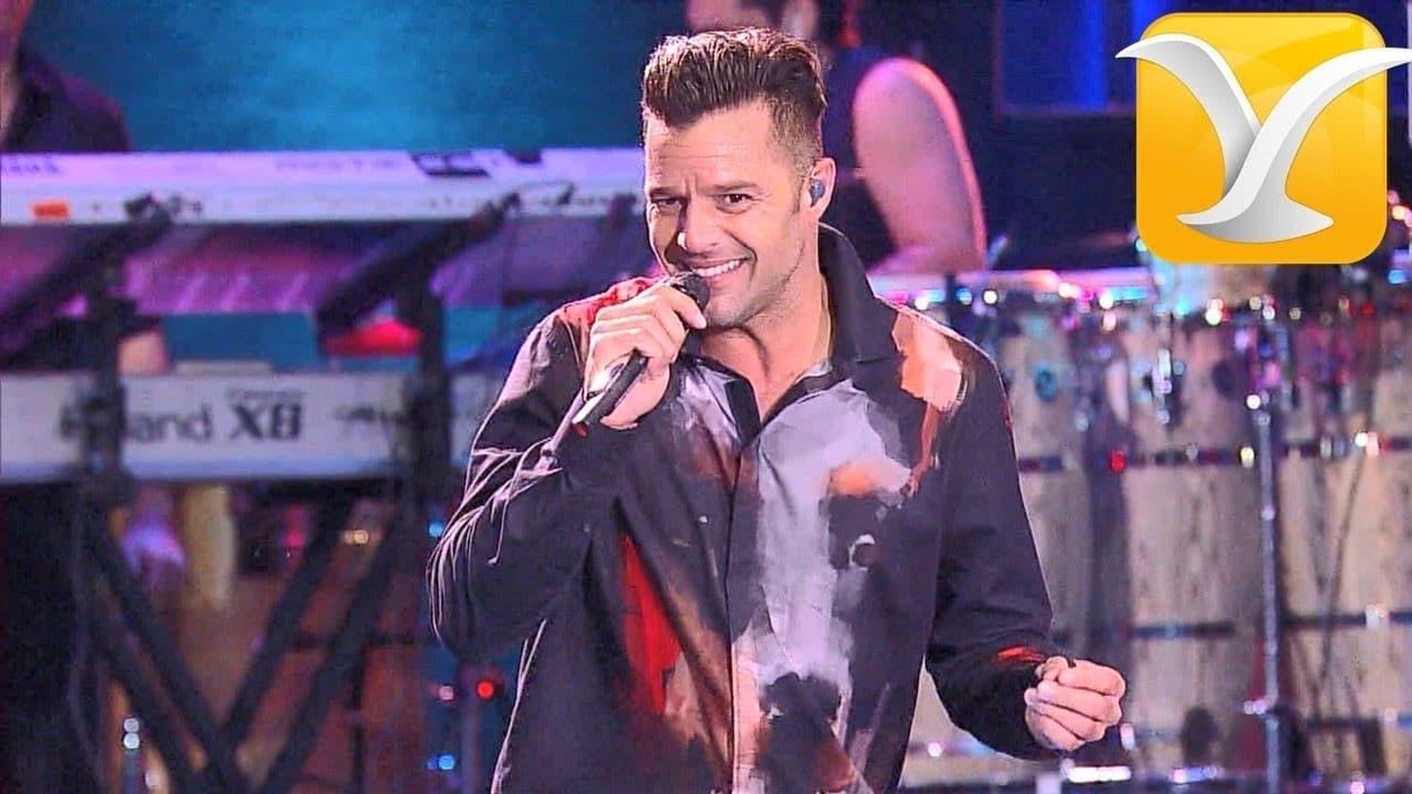 Ricky Martin Festival de Viña del Mar backdrop