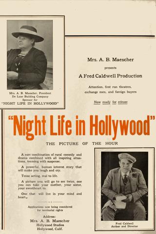 Night Life in Hollywood poster