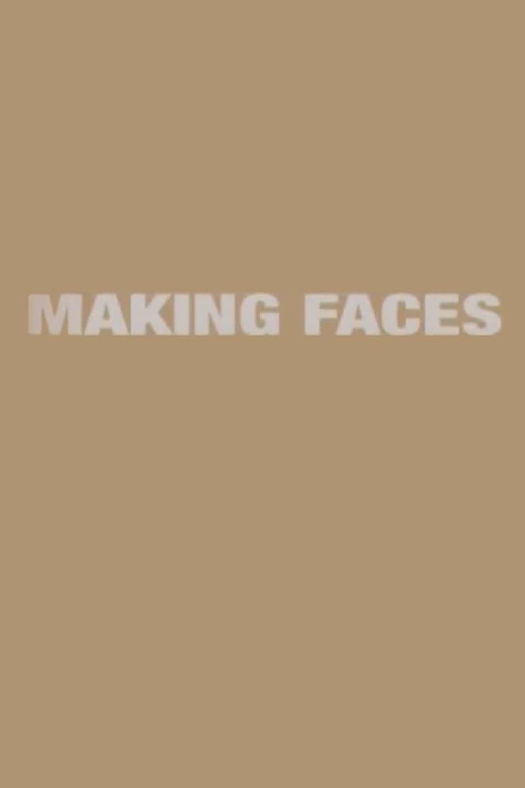 Making 'Faces' poster
