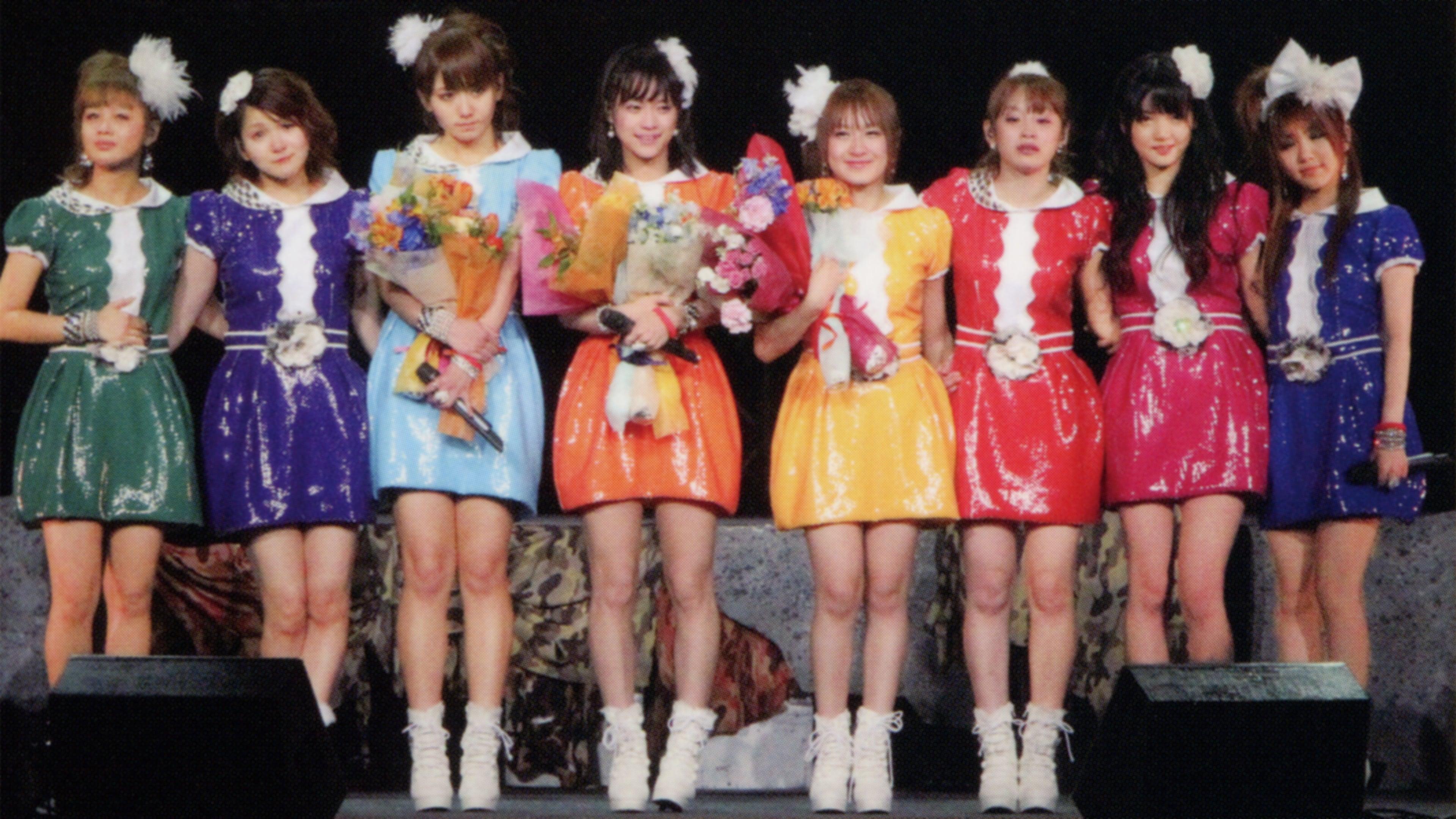 Morning Musume. 2010 Autumn Solo Jun Jun ~Rival Survival~ backdrop