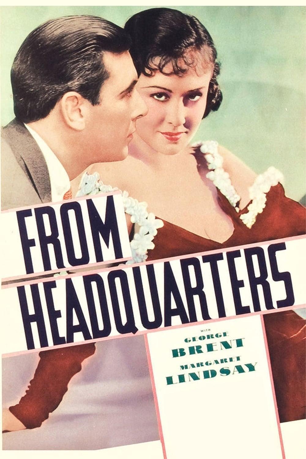 From Headquarters poster