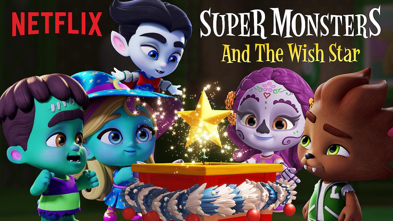 Super Monsters and the Wish Star backdrop