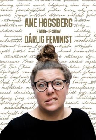 Ane Høgsberg: Dårlig Feminist poster
