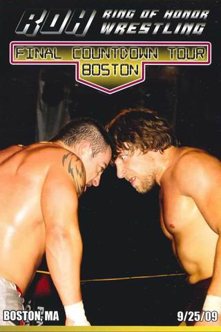 ROH: The Final Countdown Tour - Boston poster