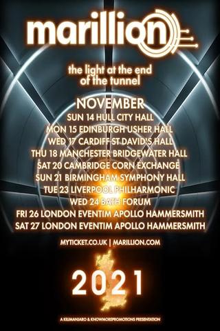 Marillion - The Light at the End of the Tunnel Tour poster