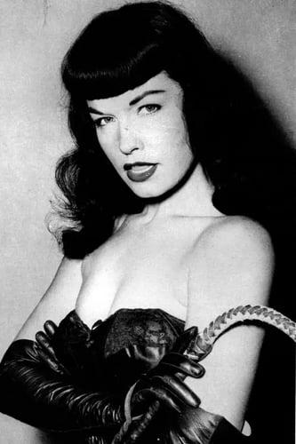 Bettie Page poster