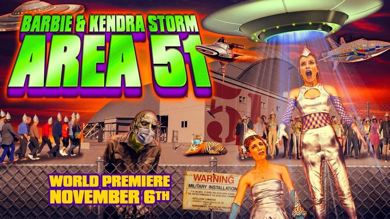 Barbie & Kendra Storm Area 51 backdrop