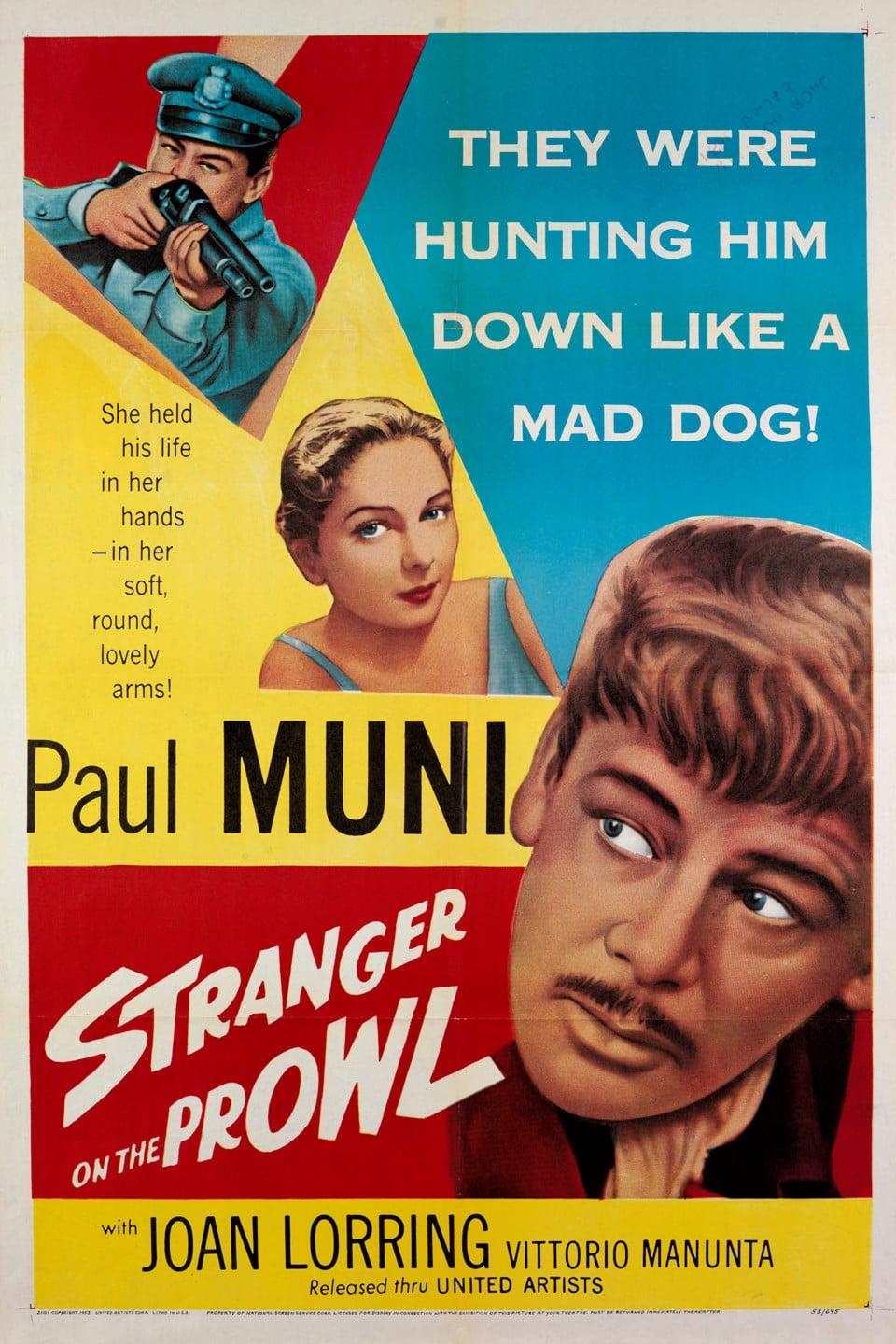 Stranger on the Prowl poster