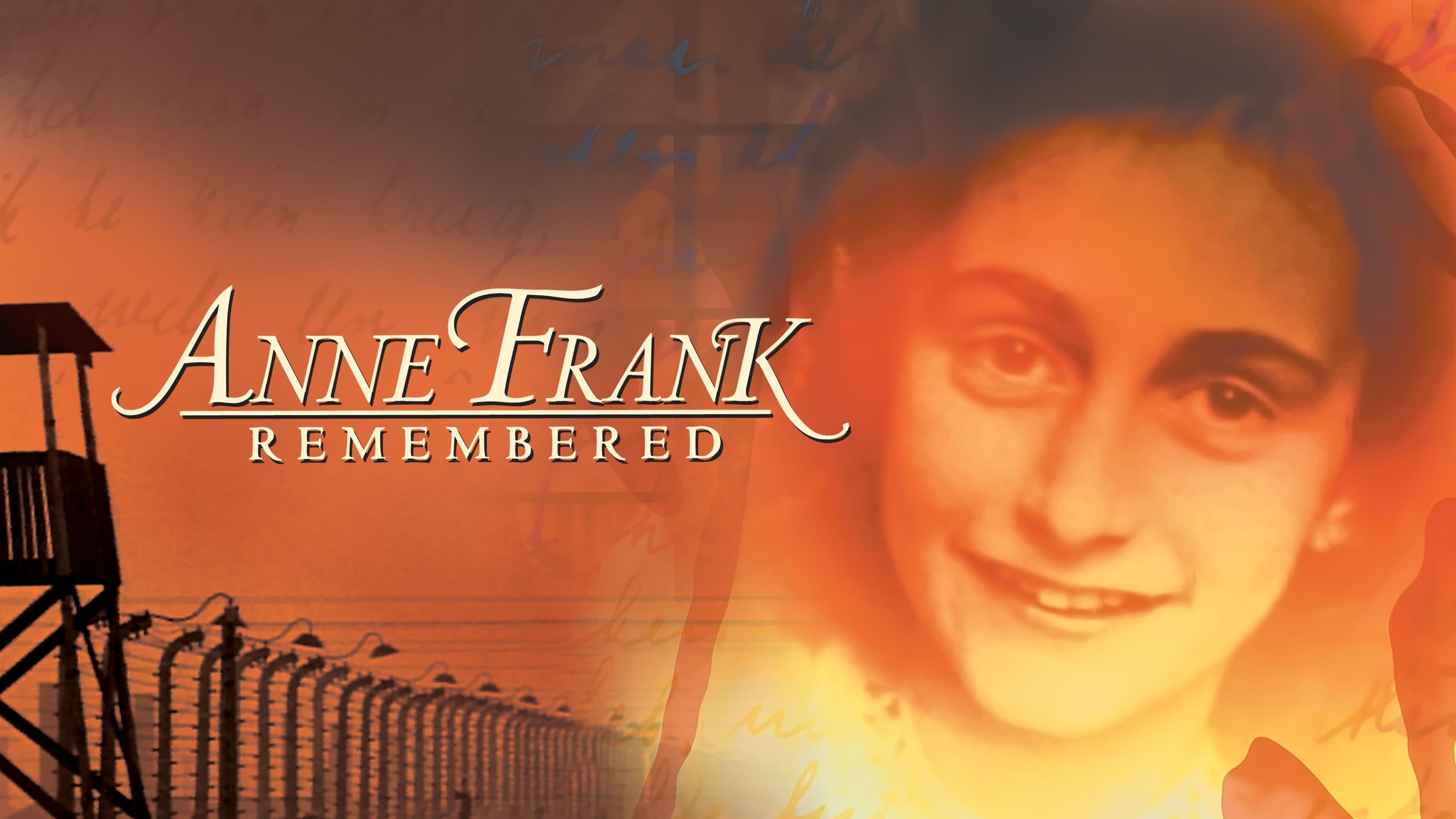 Anne Frank Remembered backdrop