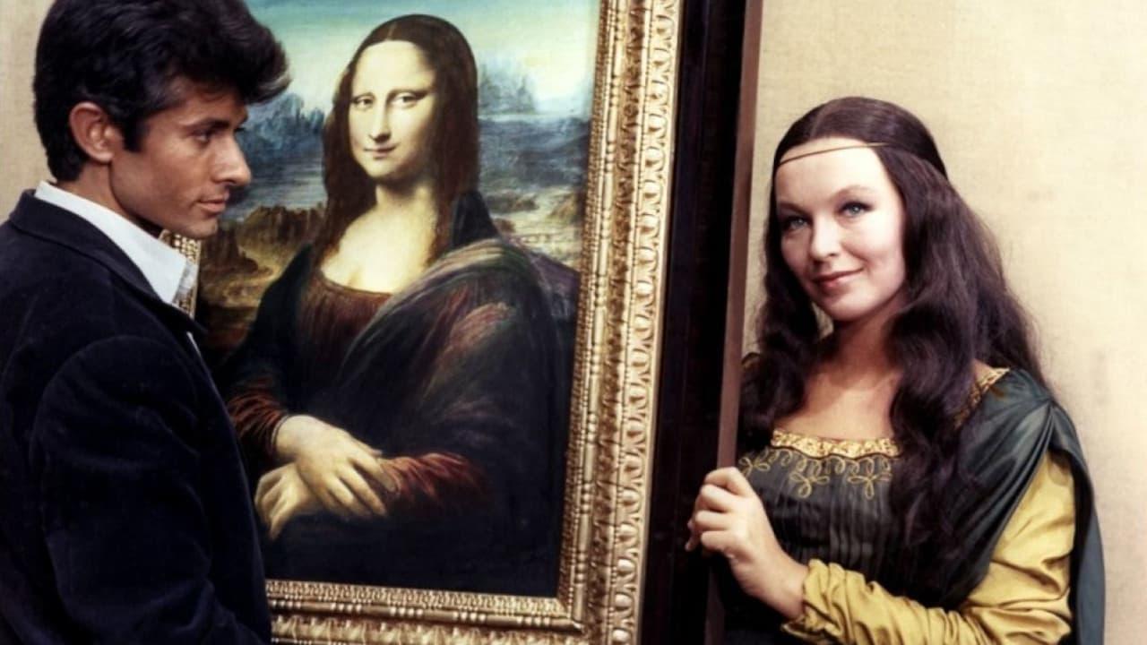 The Mona Lisa Has Been Stolen backdrop