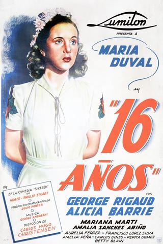 Sixteen poster