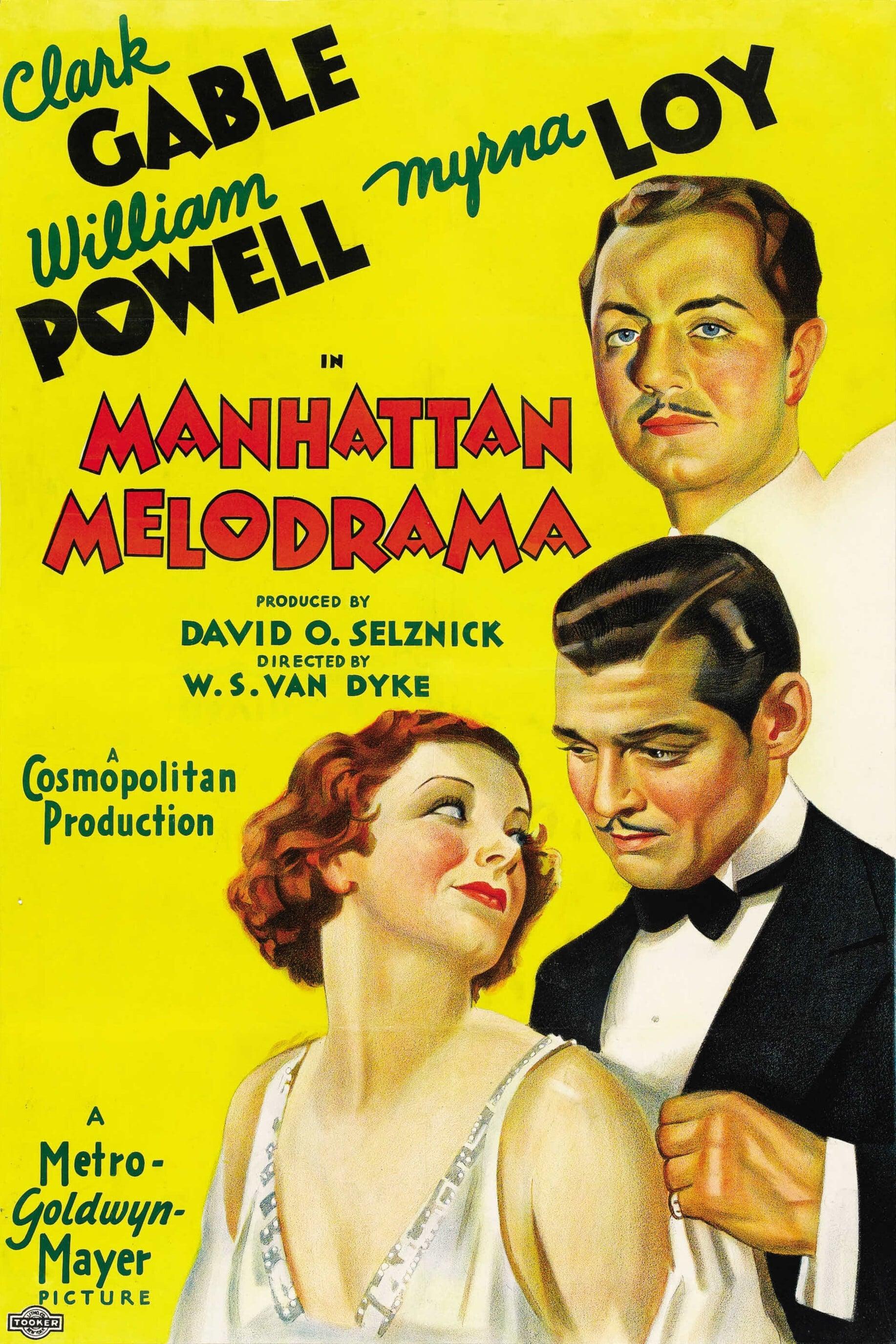 Manhattan Melodrama poster