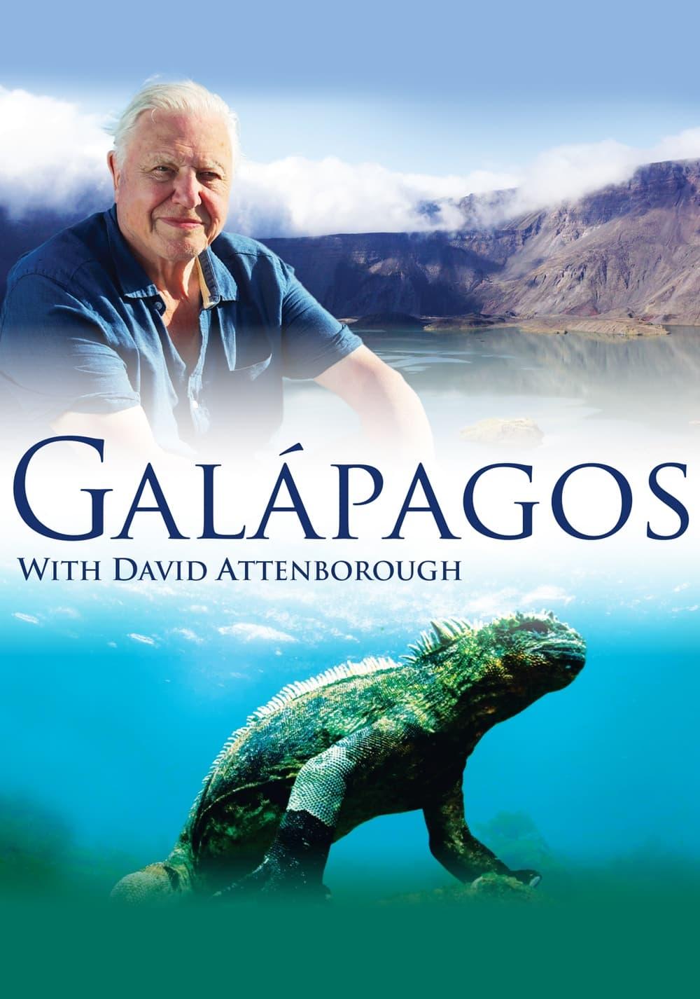 Galapagos with David Attenborough poster